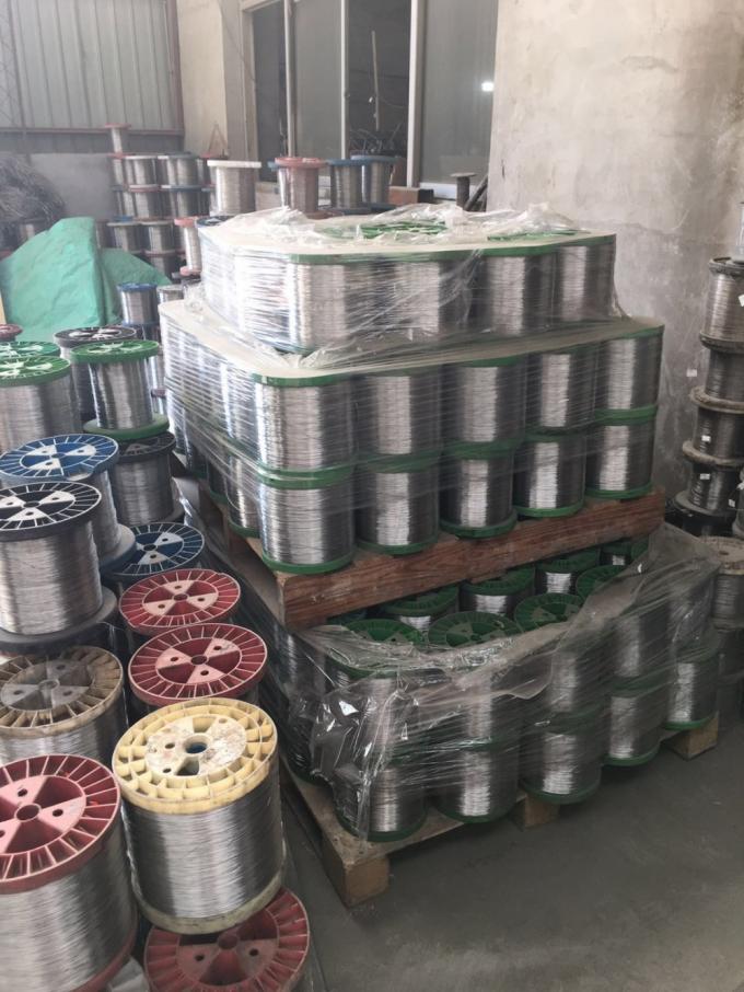 SGS 201 304 316 0.45mm溶接のステンレス鋼 ワイヤー 4