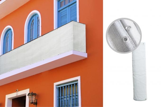 バルコニーのHdpeの陰の網0.9x5mの紫外線帆仕上げ 3