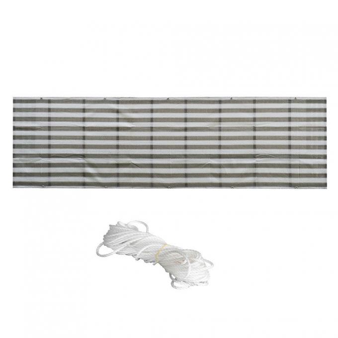 バルコニーのHdpeの陰の網0.9x5mの紫外線帆仕上げ 5