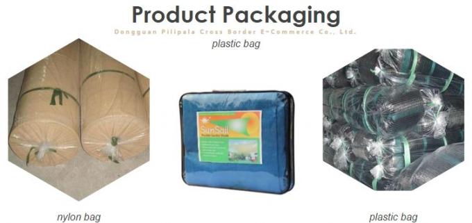 プールのテラスのための90%補強されたグロメットの温室の陰の布 4